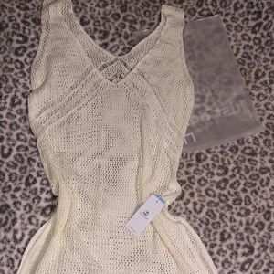 Knitted swim cover up☀️